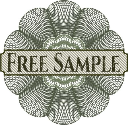 Free Sample rosette