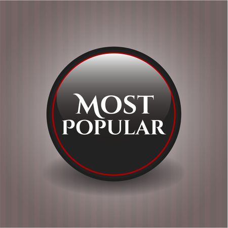 Most Popular dark badge