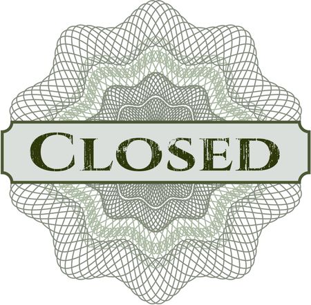 Closed rosette