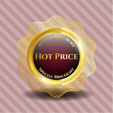 Hot Price gold badge