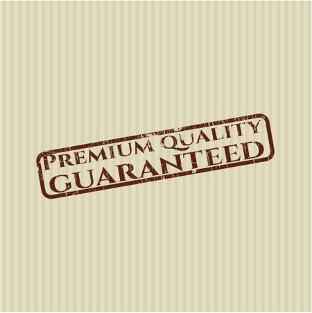 Premium Quality Guaranteed rubber grunge stamp