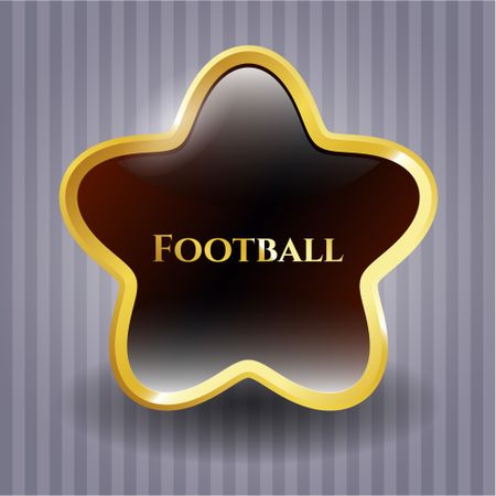Football shiny badge