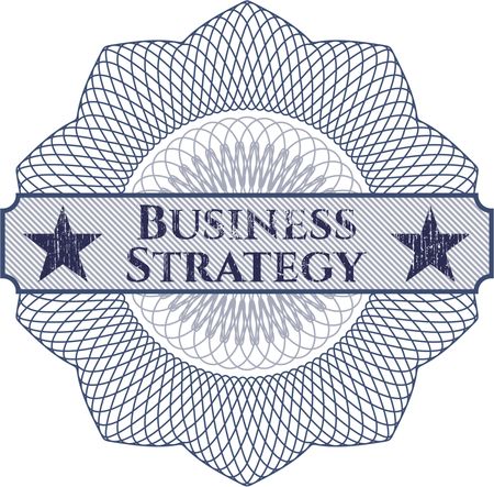 Business Strategy abstract rosette