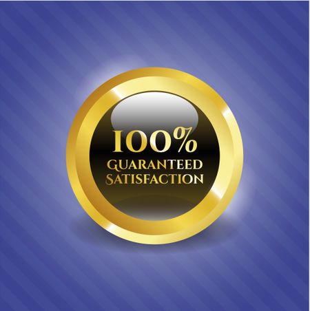100% Guaranteed Satisfaction shiny badge