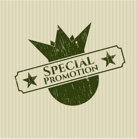 Special Promotion rubber grunge seal