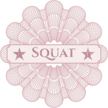 Squat linear rosette
