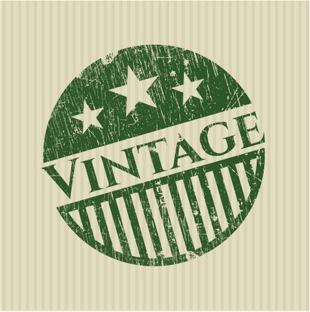 Vintage rubber stamp