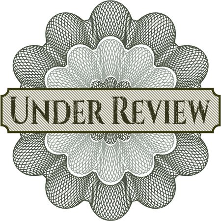 Under Review abstract rosette