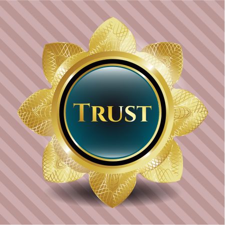 Trust gold flower