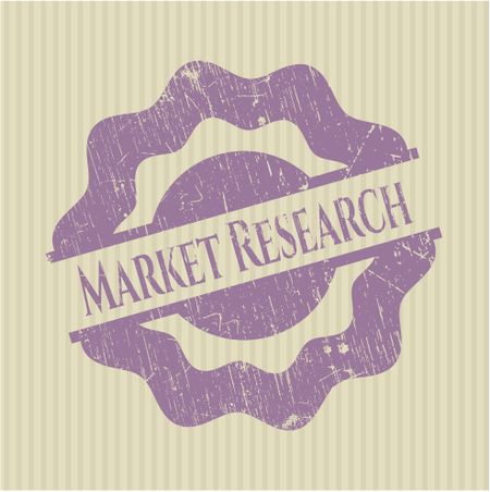 Market Research rubber stamp