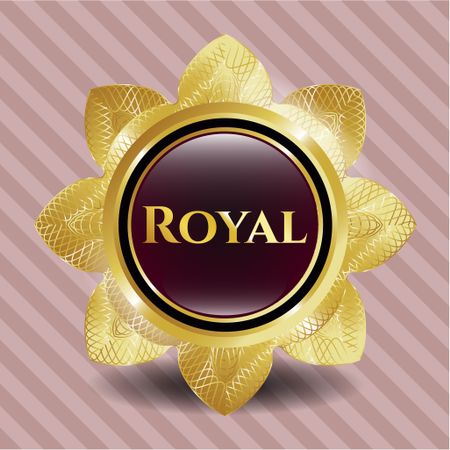 Royal shiny badge