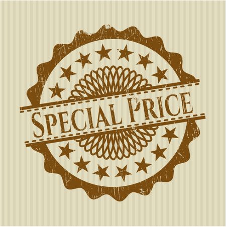 Special Price grunge seal