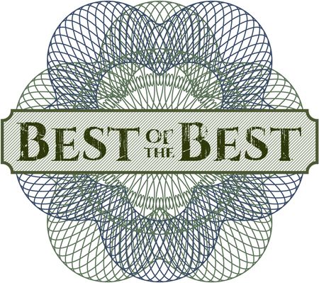 Best of the Best rosette