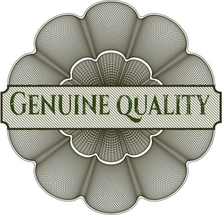 Genuine Quality abstract rosette