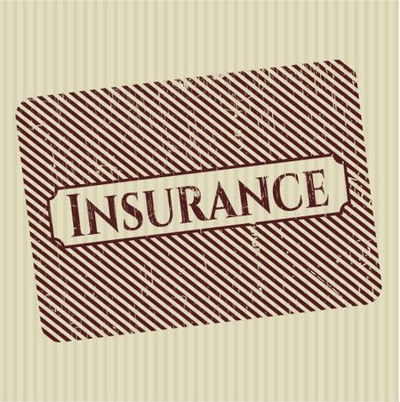 Insurance rubber stamp