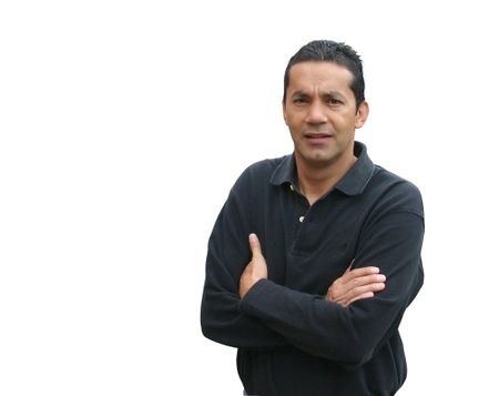 casual male with arms crossed