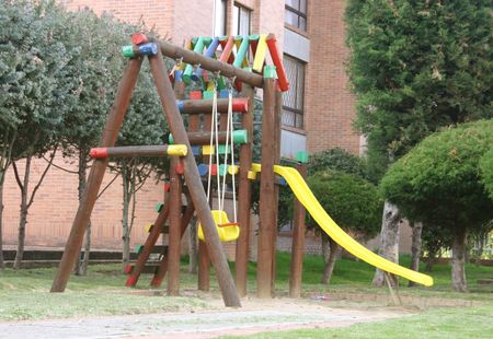 children playground in a residential complex