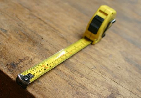 measuring tape in yellow