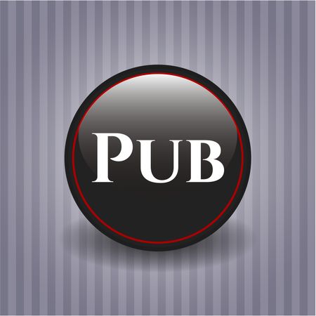 Pub black emblem