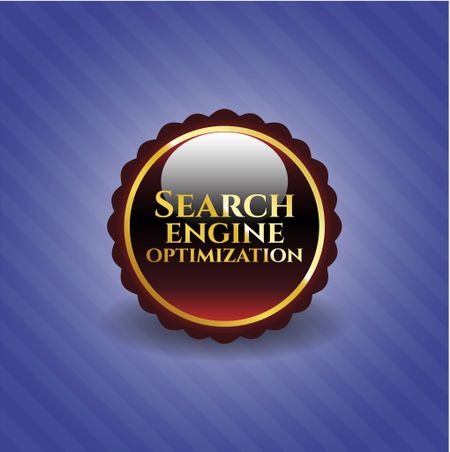 Search Engine Optimization shiny badge