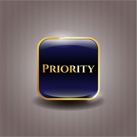 Priority gold badge