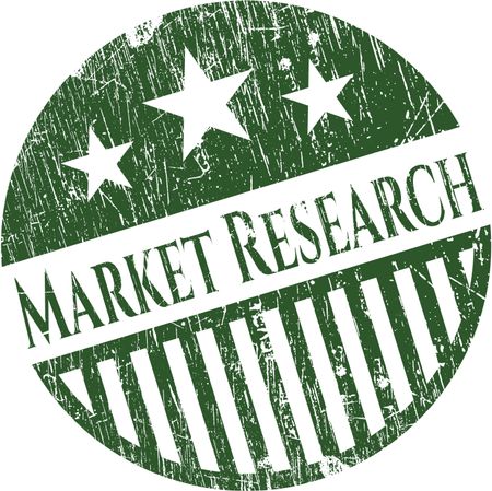 Market Research rubber stamp