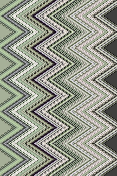 Varicolored abstract of contiguous zigzags for decoration and background
