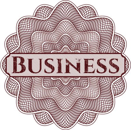 Business abstract rosette