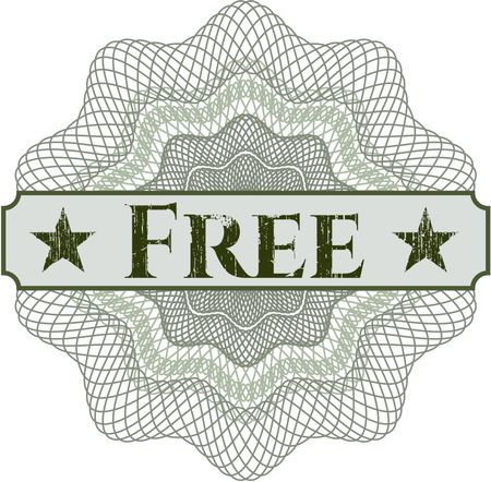 Free linear rosette