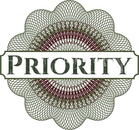 Priority abstract rosette