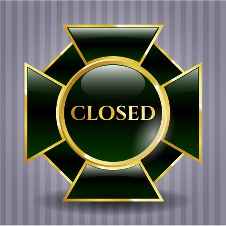Closed shiny emblem