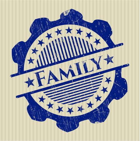 Family rubber stamp