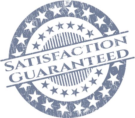 Satisfaction Guaranteed grunge seal