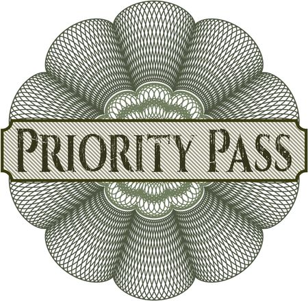 Priority Pass linear rosette