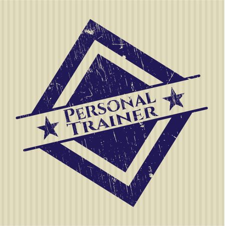 Personal Trainer rubber stamp