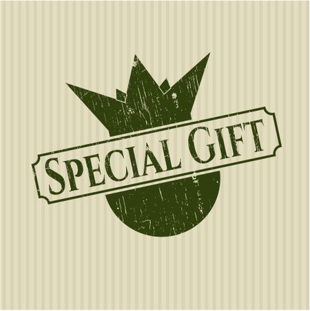 Special Gift rubber stamp