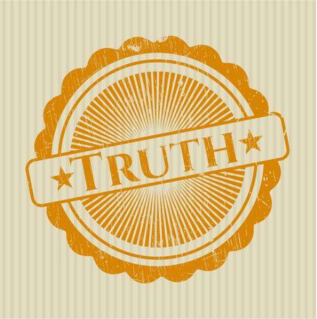 Truth rubber stamp