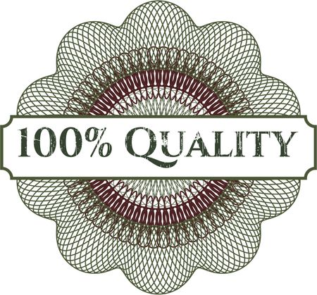 100% Quality abstract rosette