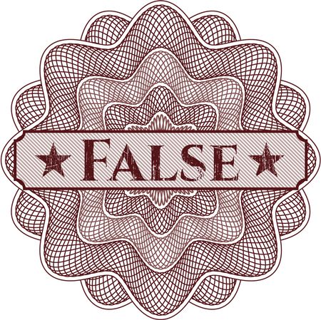 False linear rosette