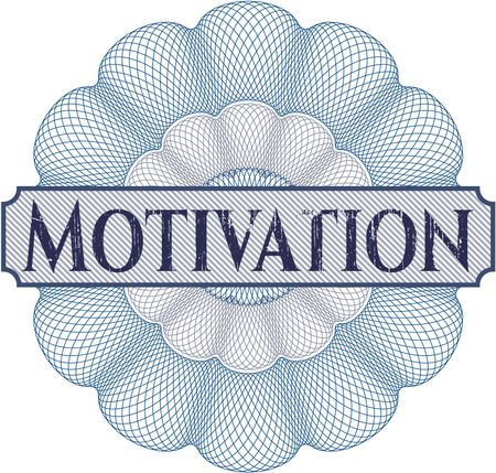 Motivation abstract rosette