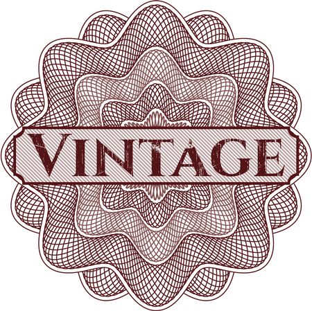 Vintage rosette