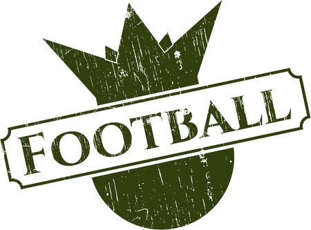 Football rubber stamp