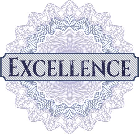 Excellence abstract rosette