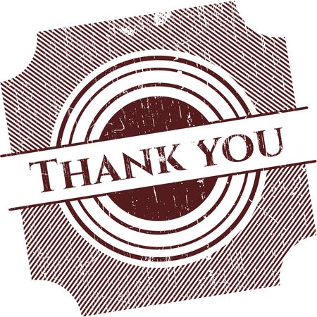 Thank you grunge seal