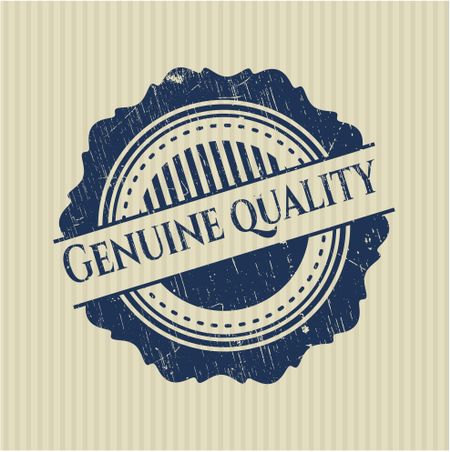 Genuine Quality rubber stamp