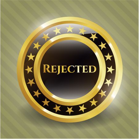 Rejected gold badge