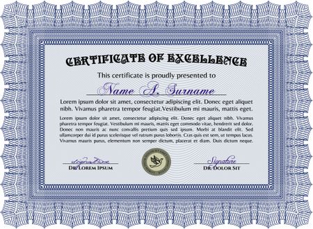 Diploma. With background. Customizable, Easy to edit and change colors.Modern design. 