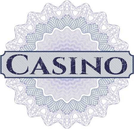 Casino abstract rosette