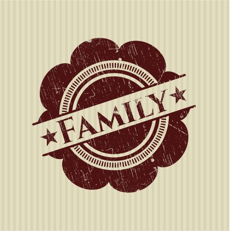 Family rubber grunge seal
