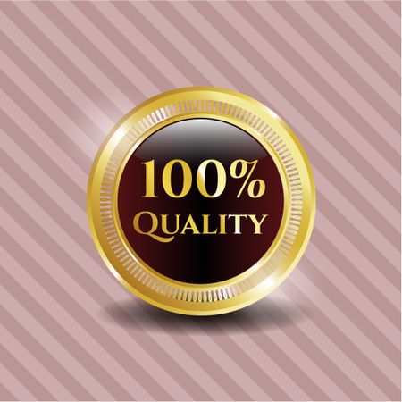 100% Quality shiny badge